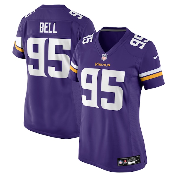 Travis Bell Minnesota Vikings Nike Women's  Game Jersey -  Purple