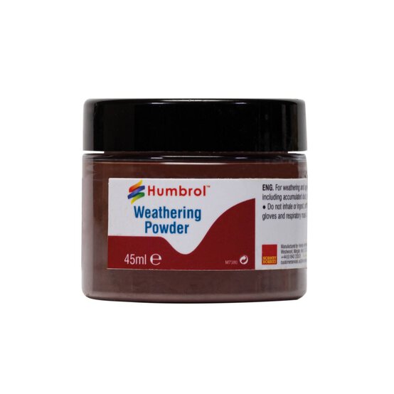 Humbrol Dark Earth Weathering Powder 45ml