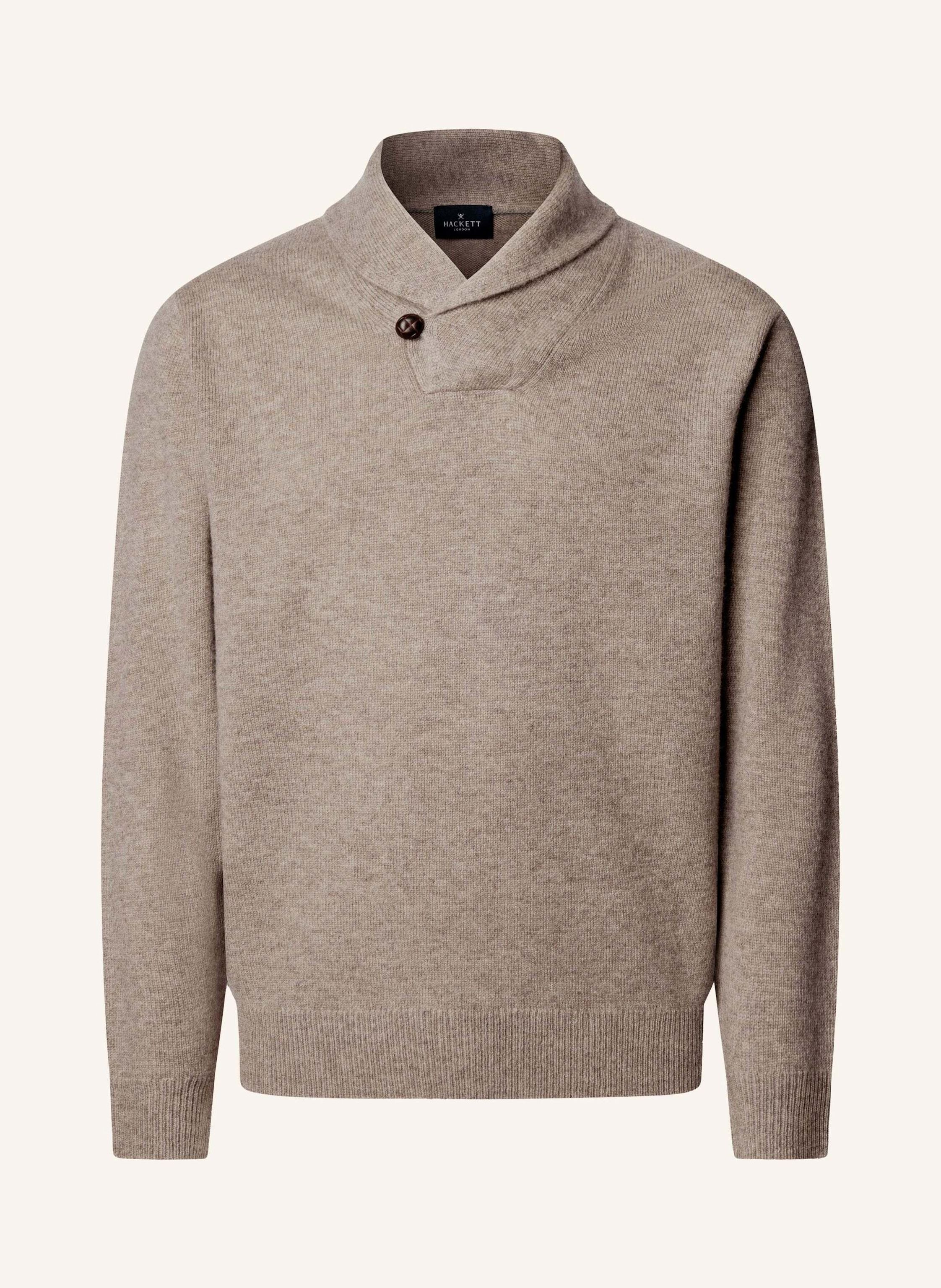 HACKETT LONDON Pullover SHAWL SWEATER