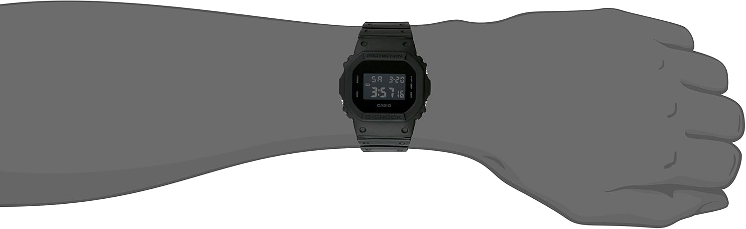 Casio Men's DW-5600BB-1CR G Shock Digital Display Quartz Black Watch