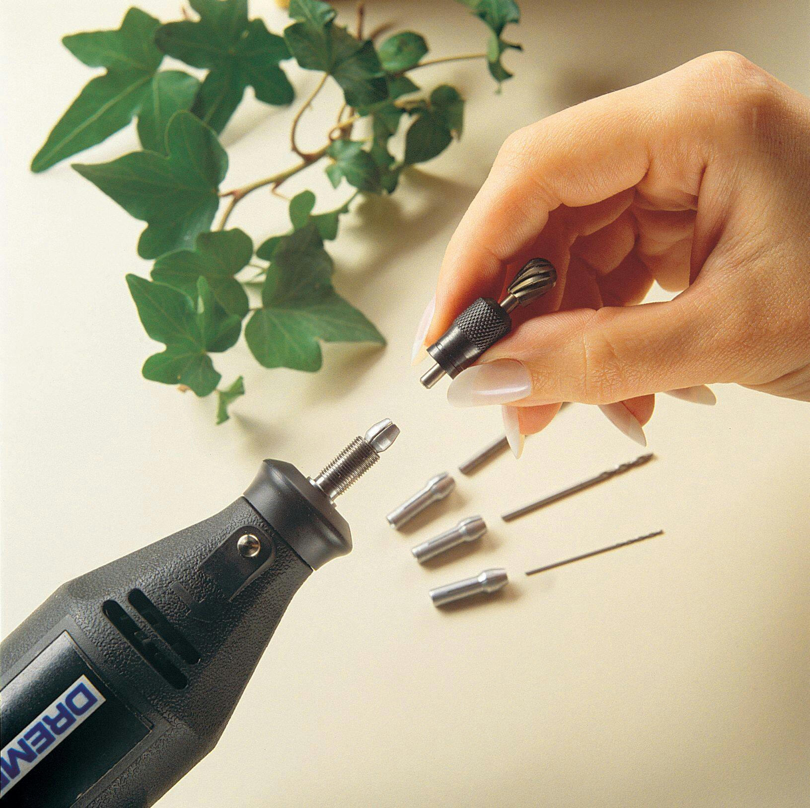 Dremel 4485 Quick-Change Collet Nut Kit For Rotary Tool, Assorted Sizes, 5-pc