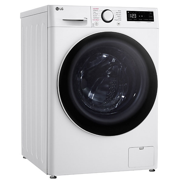 Lave-linge frontal 11kg 1400 tours/min blanc Lg F14R50WHS