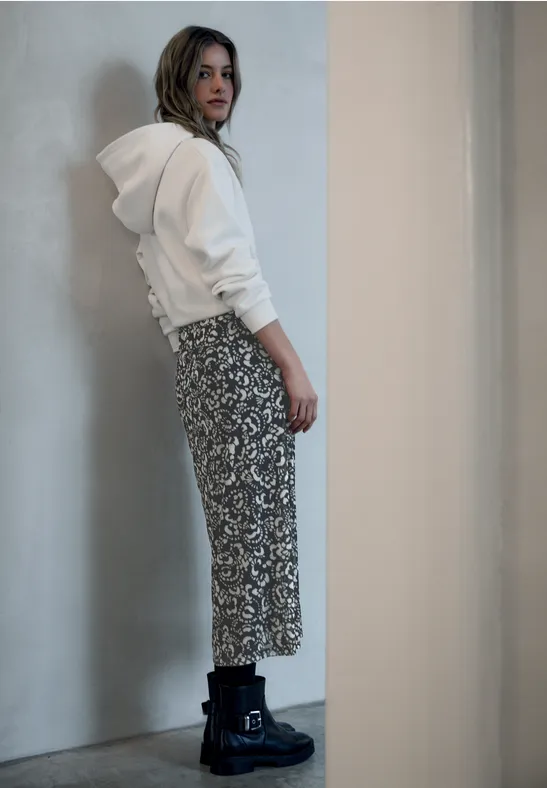 Gemusterter Mesh-Rock