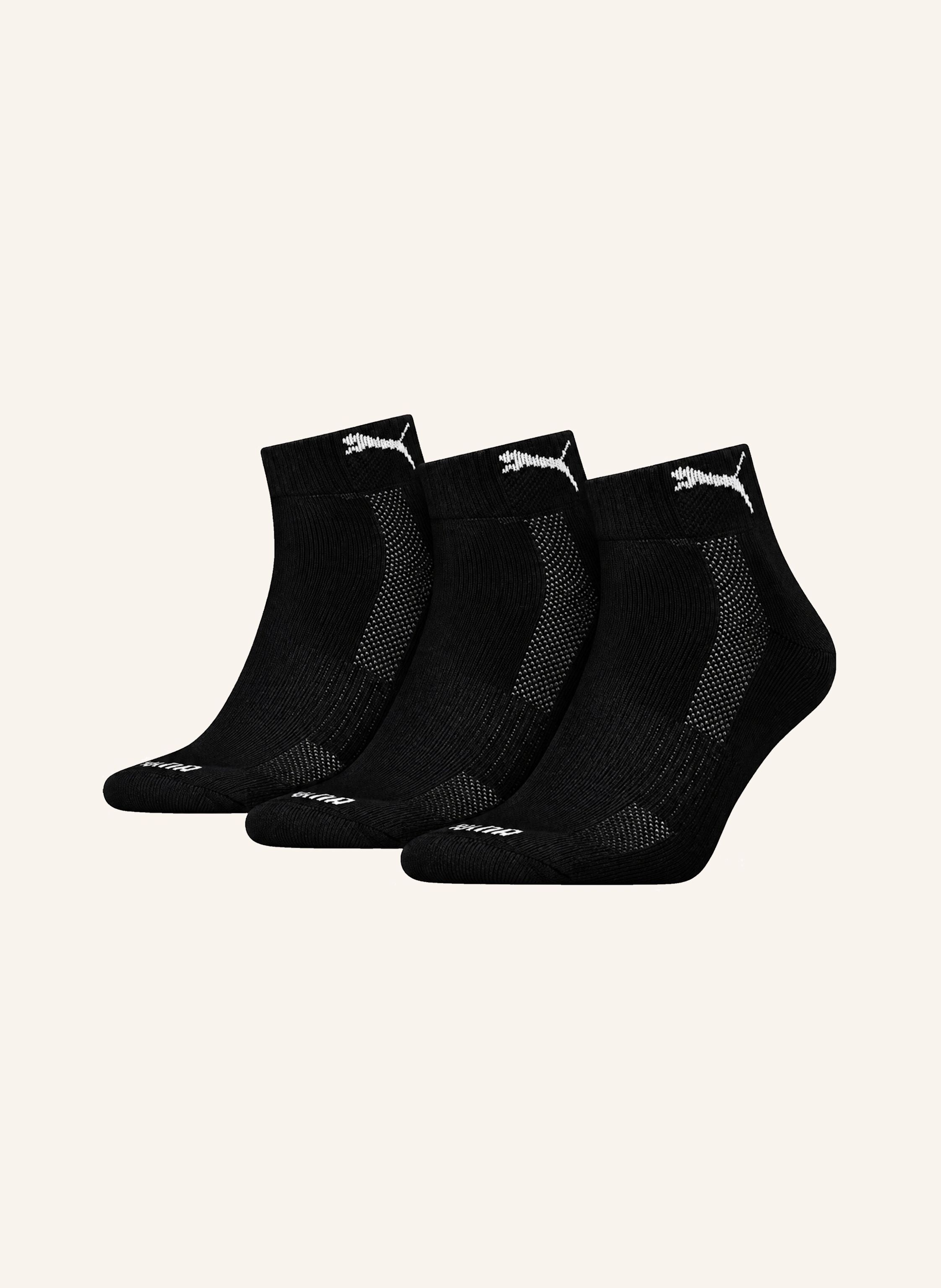 PUMA Socken QUARTER CUSHIONED 3-PACK