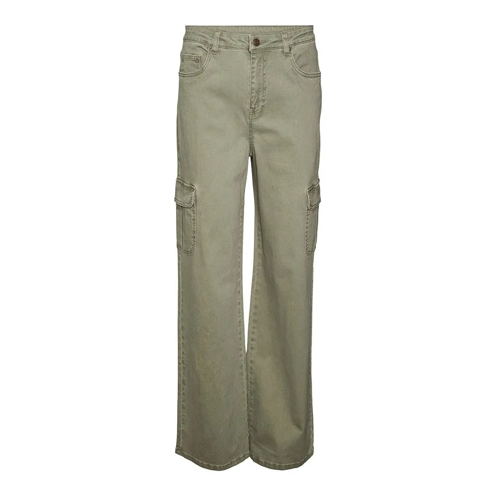 Vero Moda Tessa Wide Cargo high waist jeans