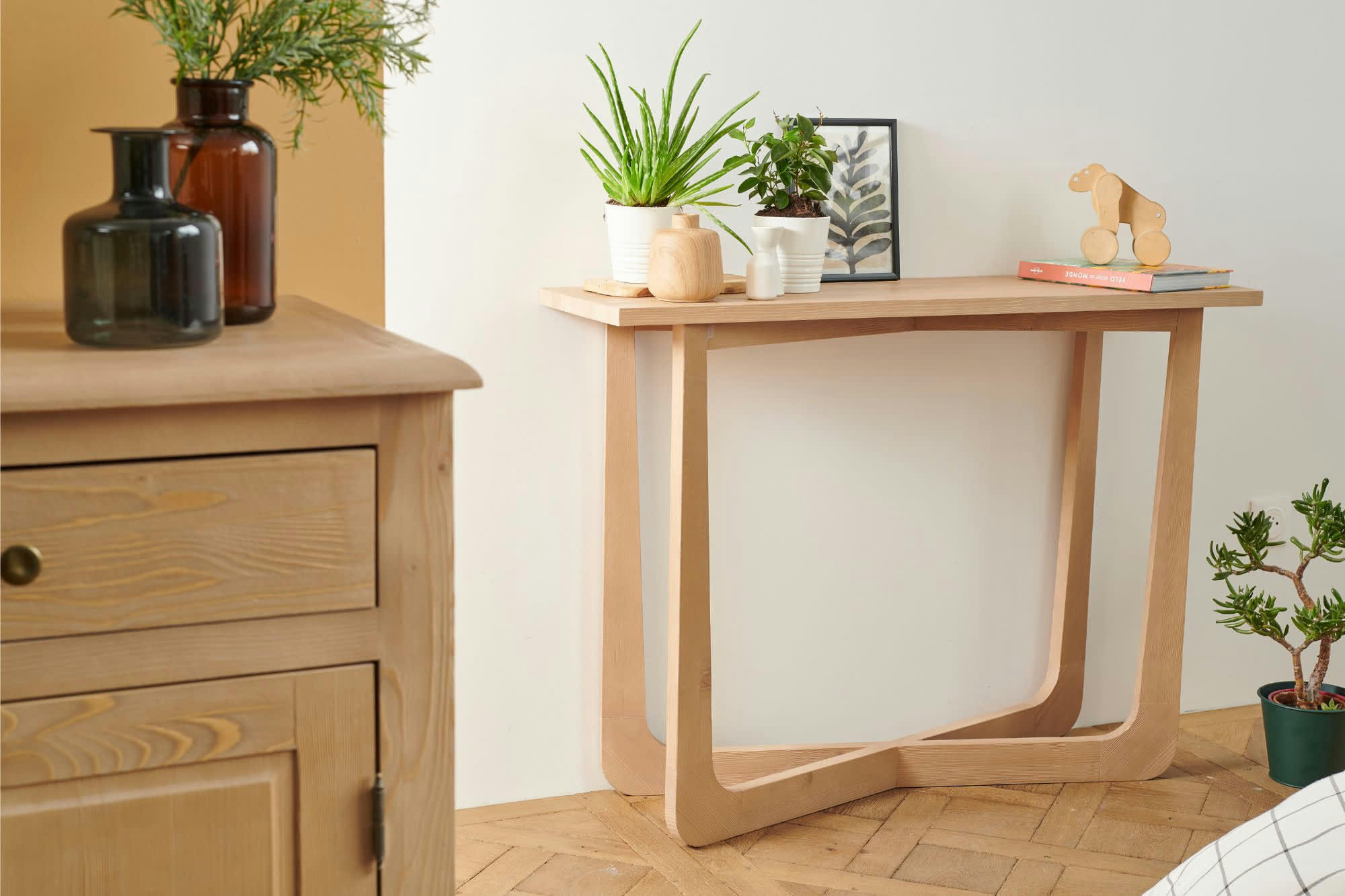 KATELL - Console campagne en épicéa massif