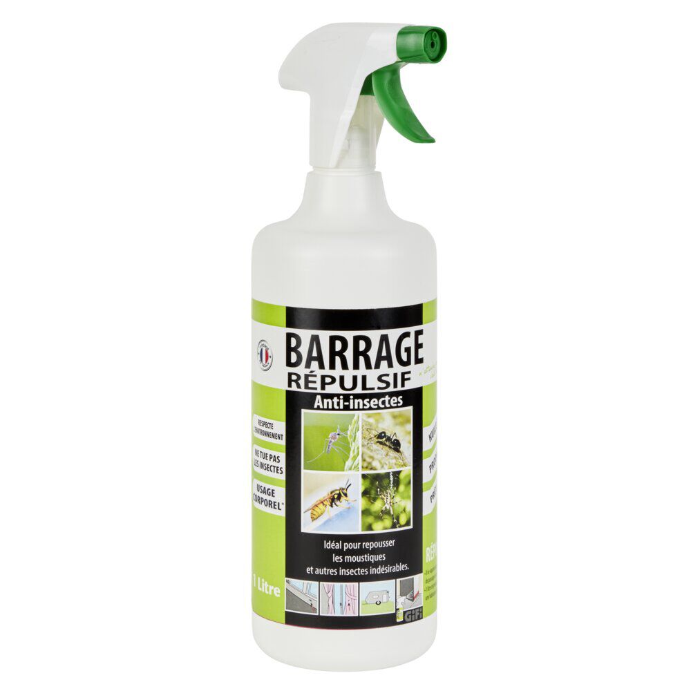 Répulsif barrage anti insectes 1 L