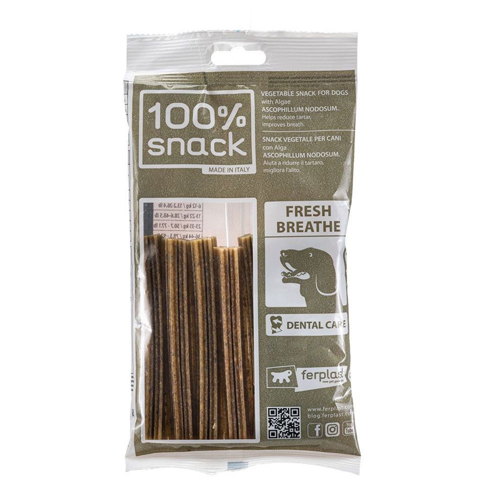 Ferplast dental care snack Snowflake Ascophillum