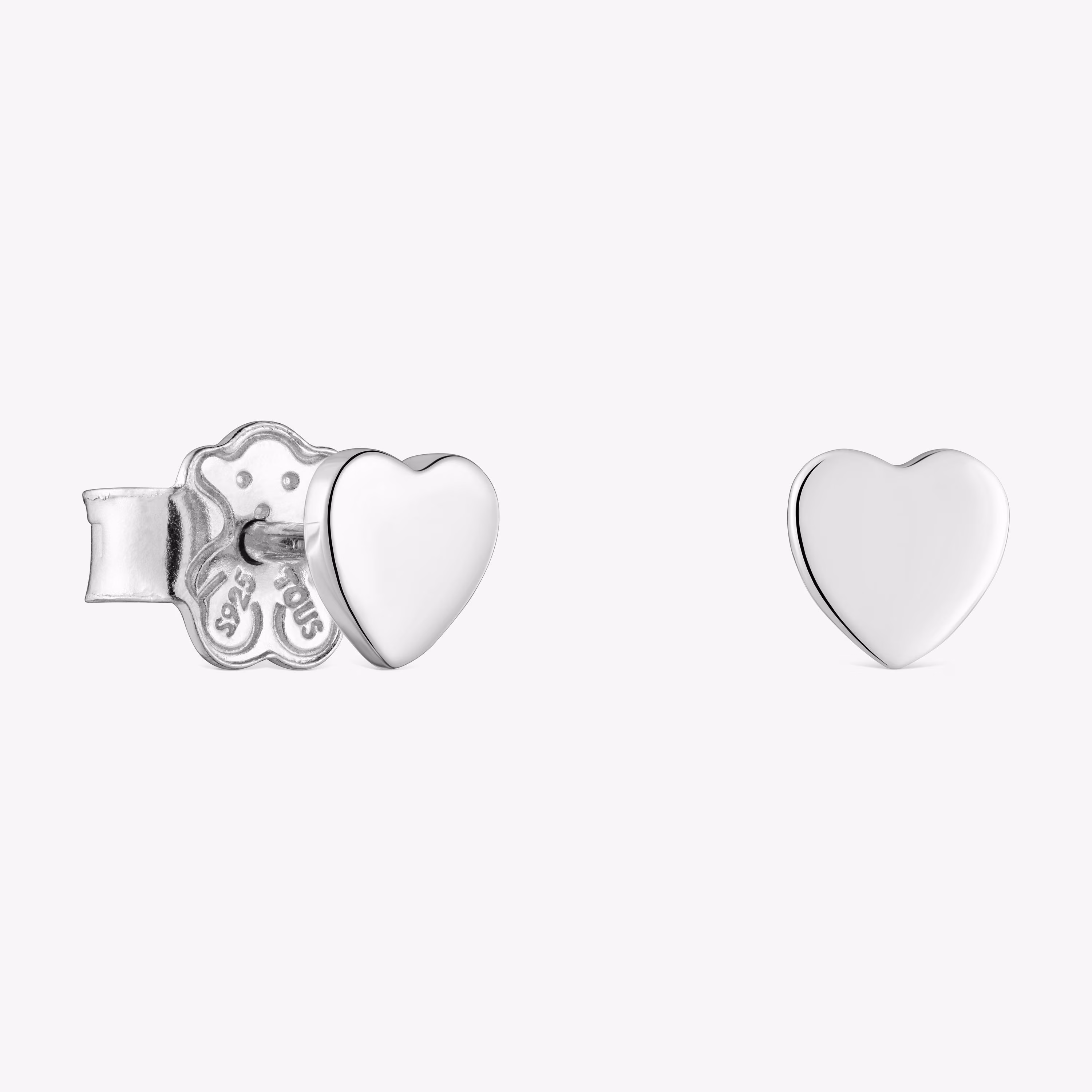 Pendientes corazón de plata TOUS Motivos