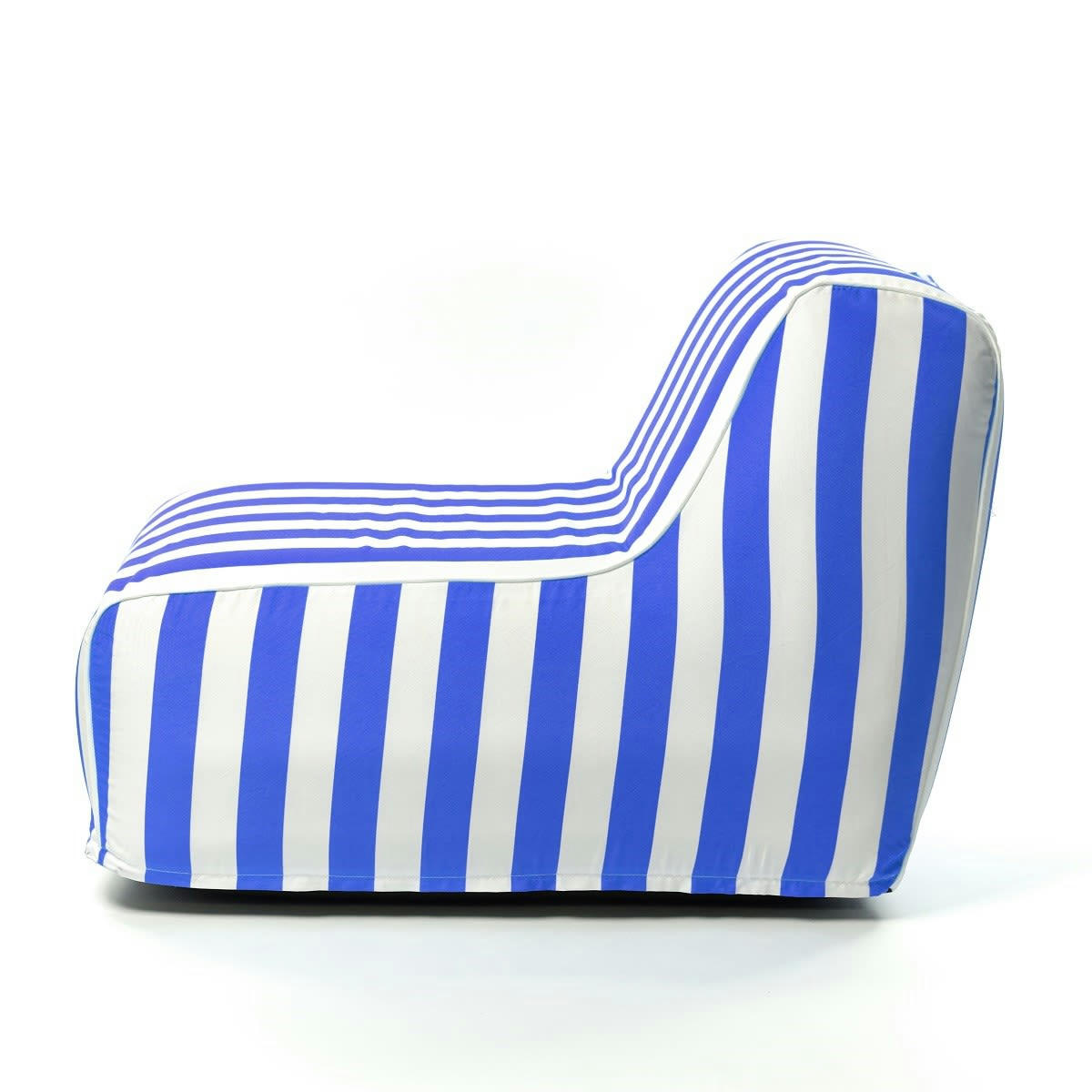 - Fauteuil gonflable en Polyester Bleu 90x600 cm