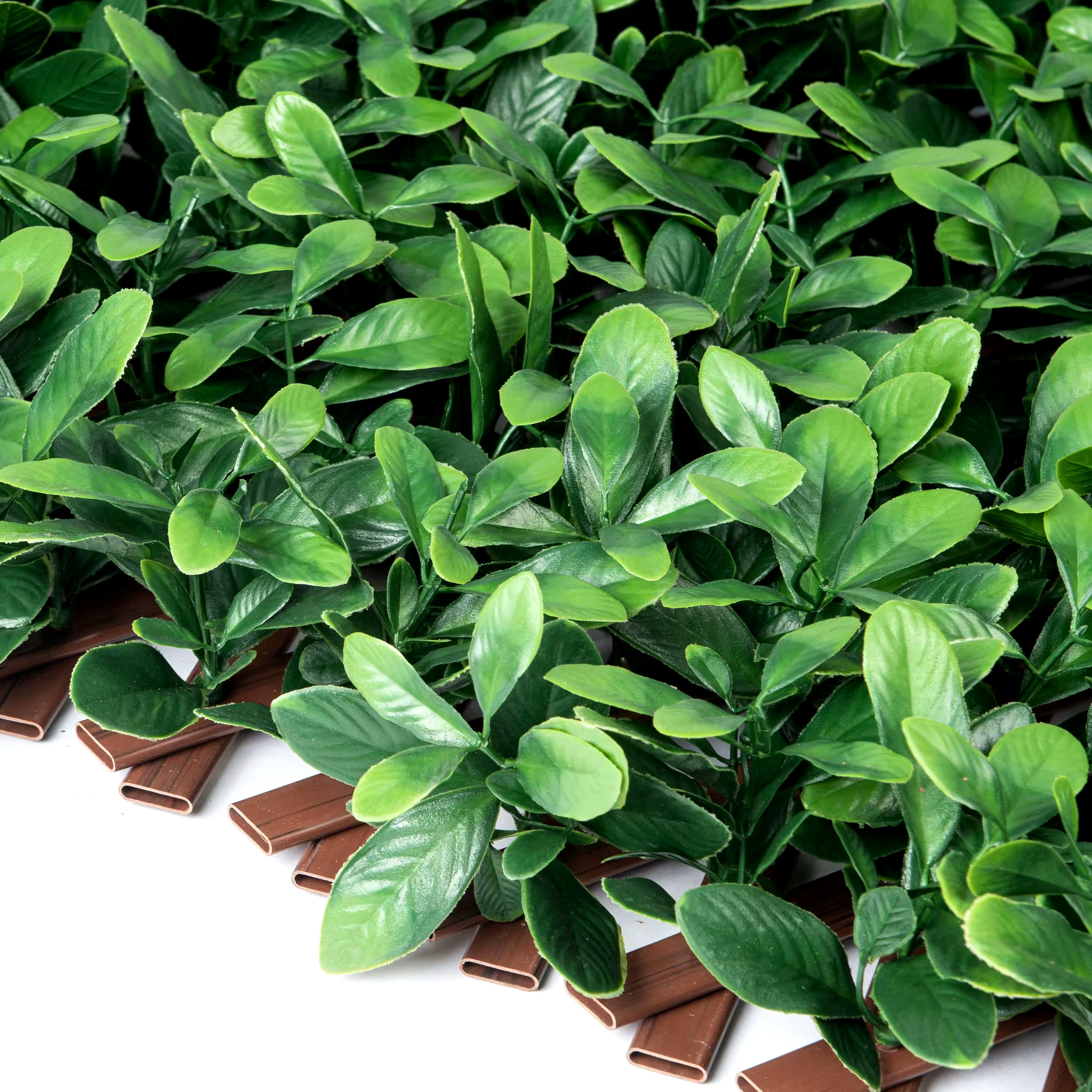 Naturae Décor PVC Expandable Trellis Ficus Leaf, 40-in x 80-in