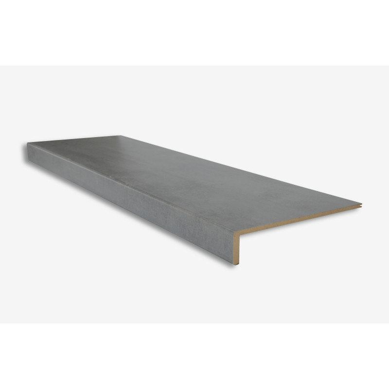 Marche stratifiée Dark Grey Stone 100 x 30 cm MAËSTRO STEPS