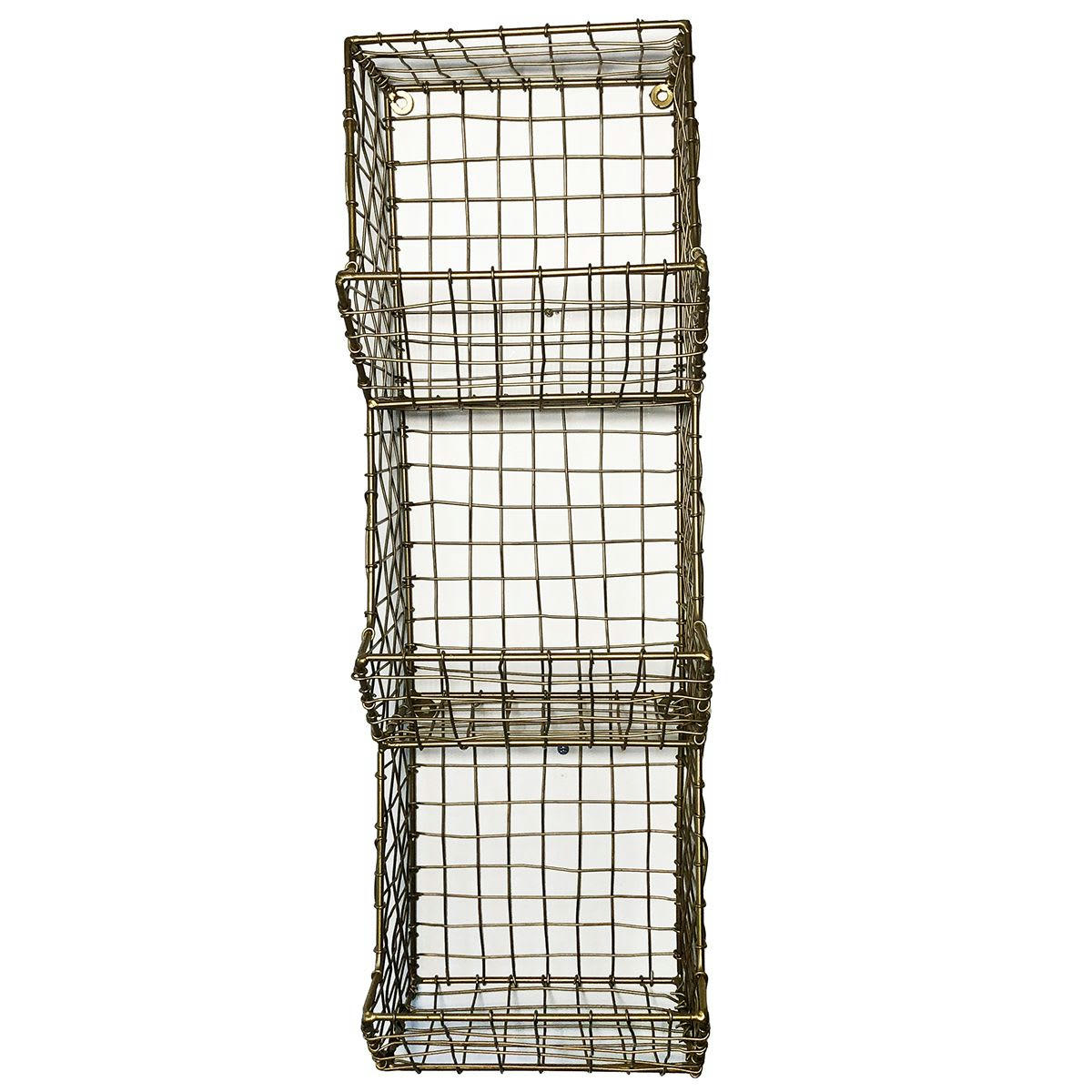 GREED - Etagère murale en métal grillagé