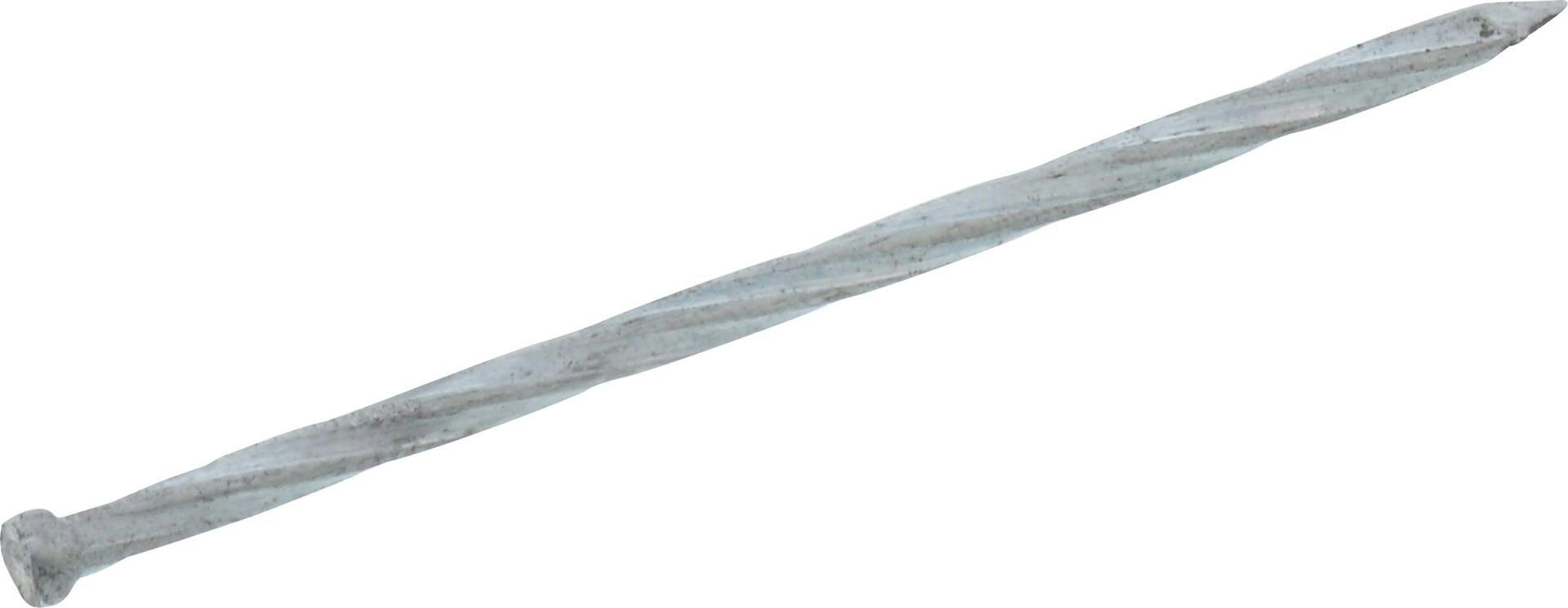 Hillman Spiral Bright Finishing Nails, Silver
