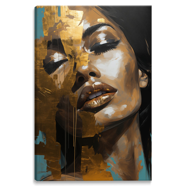 Obraz Na Ścianę Abstrakcyjny Kobiecy Portret 20x30cm