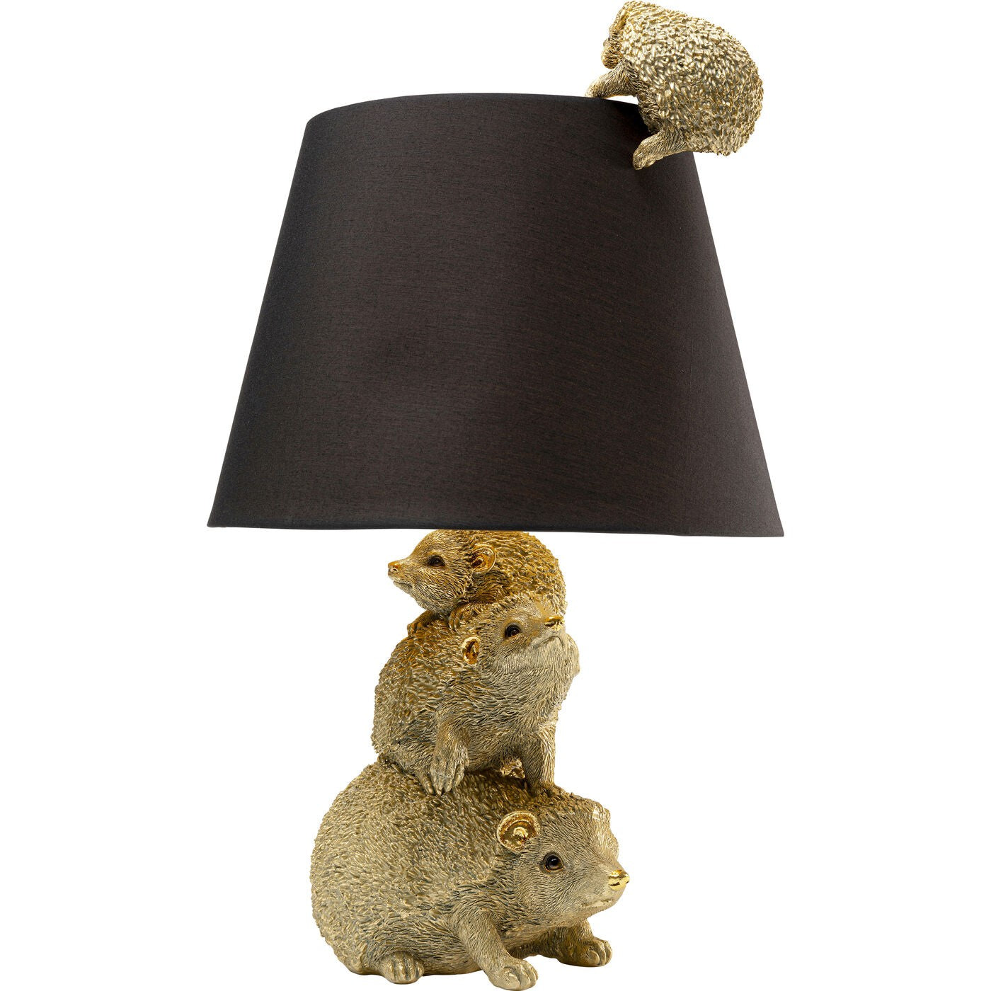 Kare Design tafellamp - egel - goud