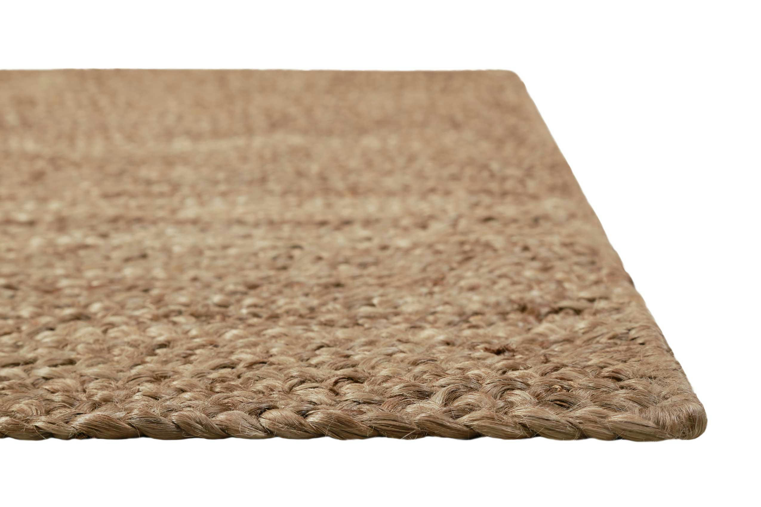 CAMARI - Tapis tissé main 100% jute naturelle 200x290