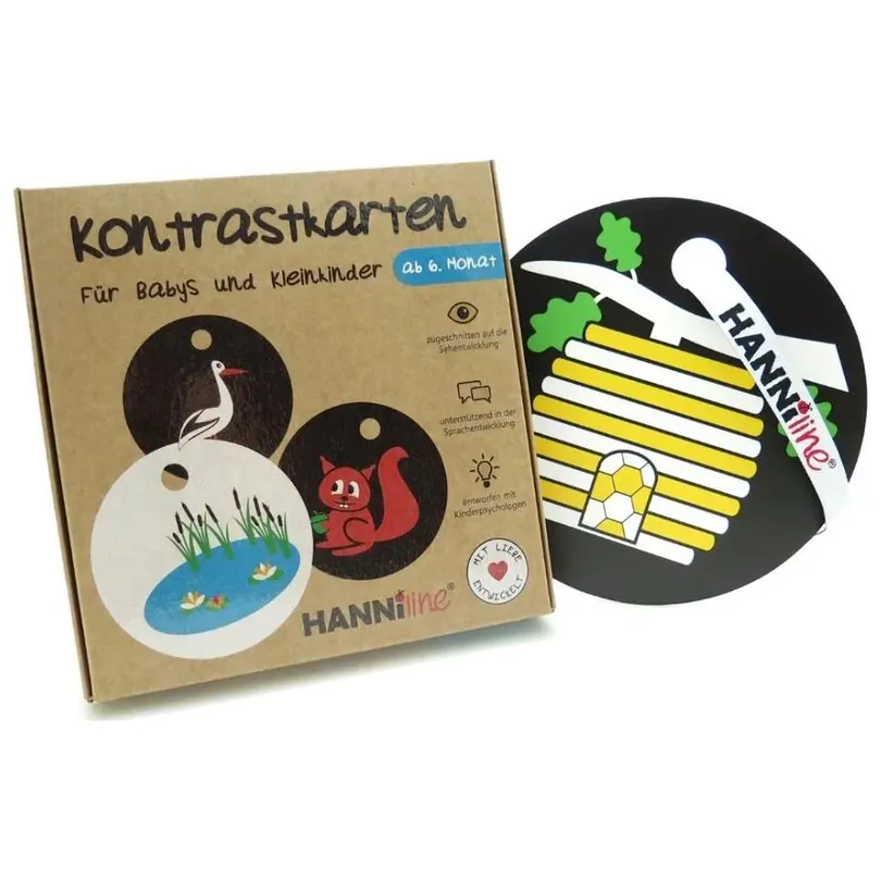 Spielset 20-teilig Kontrastkarten