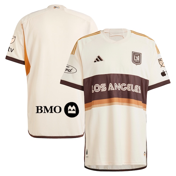 LAFC adidas 2024 Archive Authentic Jersey - Tan
