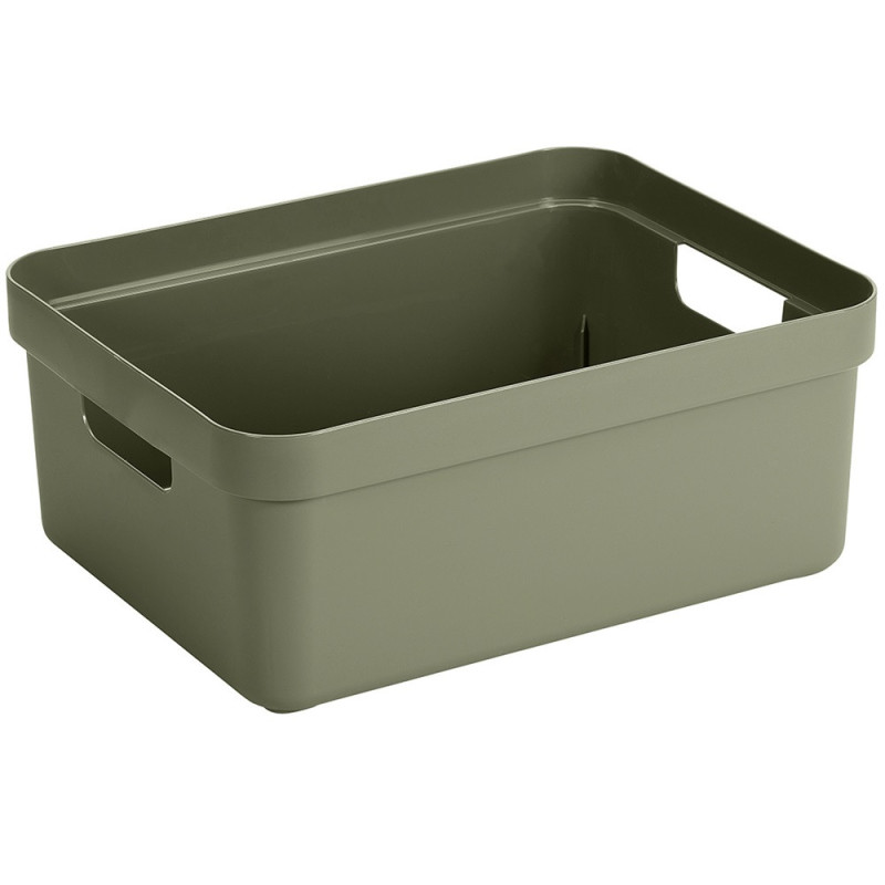 Box de rangement Sigma Home vert foncé 24 L SUNWARE