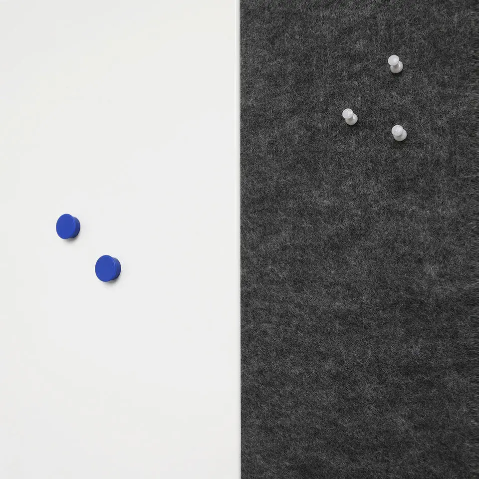 Akoestisch wandpaneel PET-vilt - 50x50 cm - Grijs