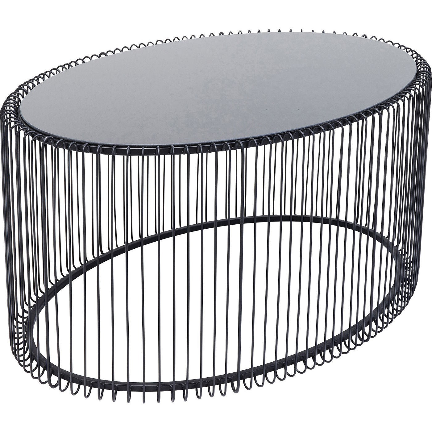 Kare Design Salontafel Wire Uno Zwart 60x90cm