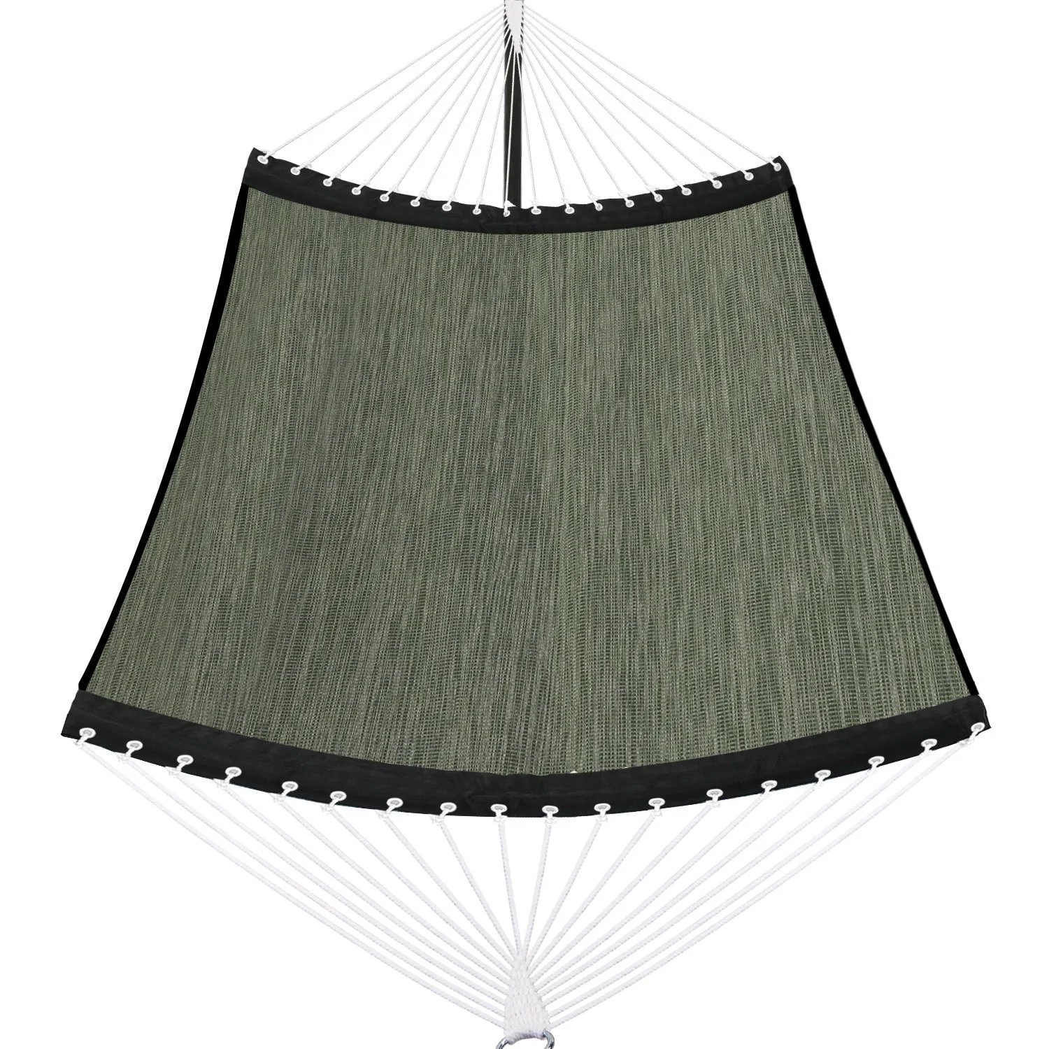 Patio Watcher Outdoor Olefin Double Quick Dry Hammock Folding Concealed Steel Spreader Bar Portable Two-Person Hammock