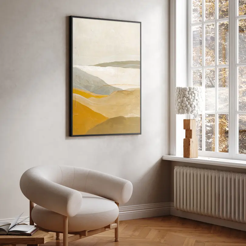 Bild mit Rahmen Design Painting