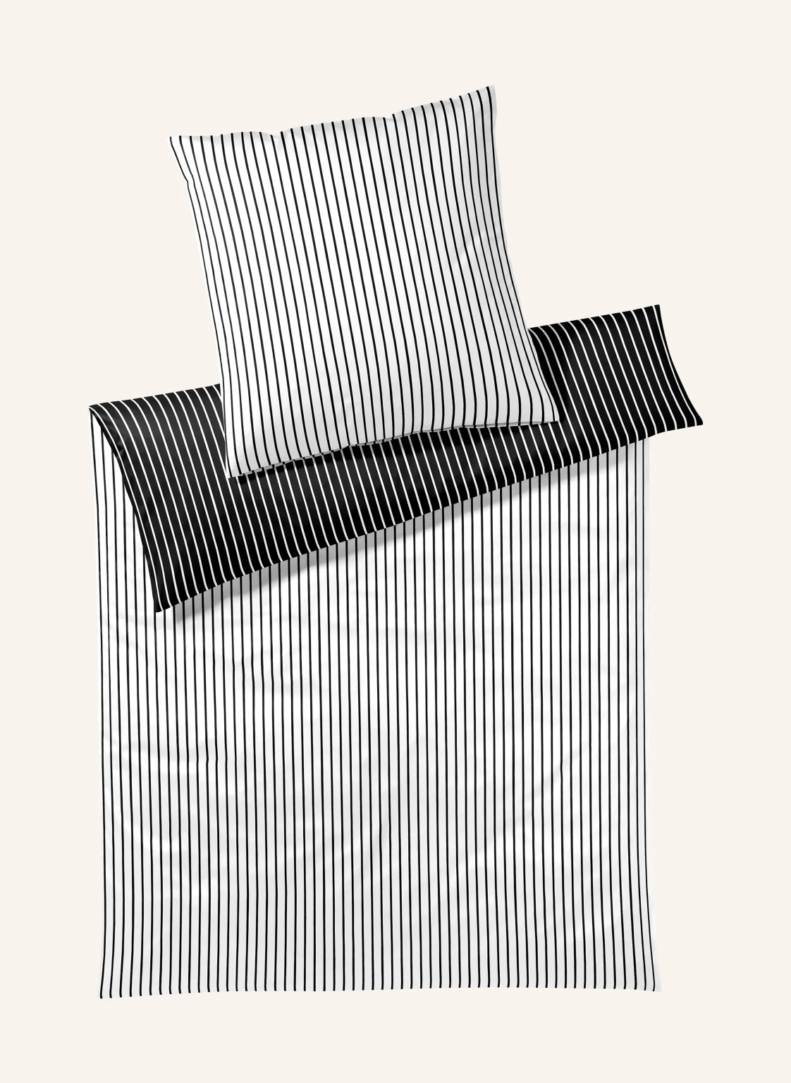 elegante Bettwäsche LINED zum Wenden