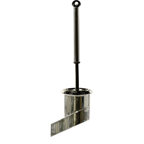 Toilettenbürste mit Behälter, Polyvinylchlorid (PVC), hellgrün