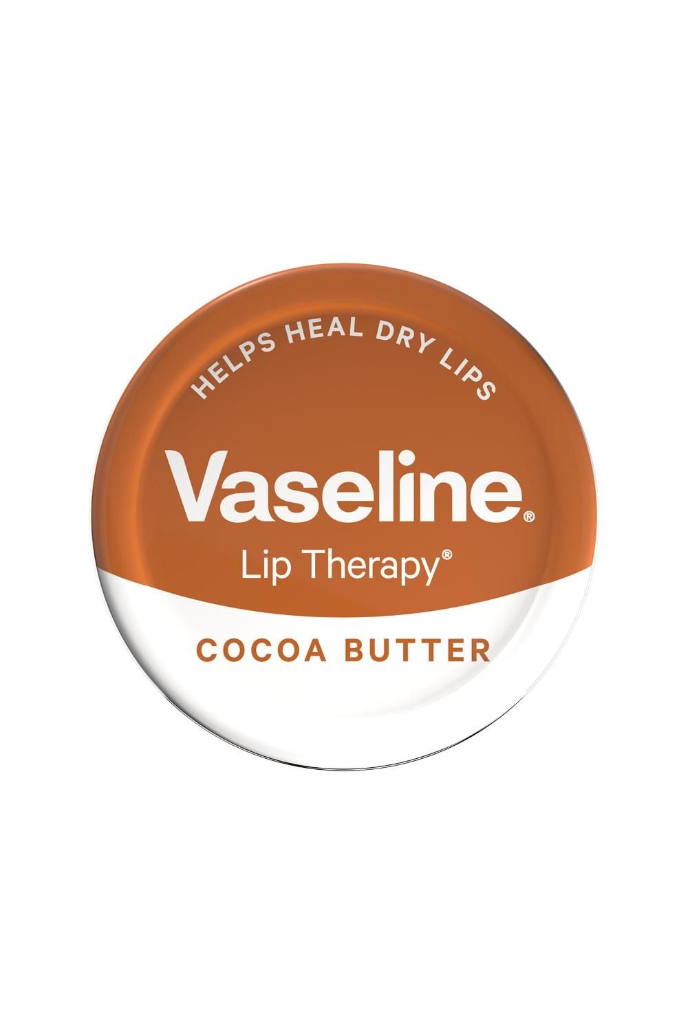 Vaseline Lip Therapy' Petroleum Jelly, Cocoa Butter, 6 x 20gm