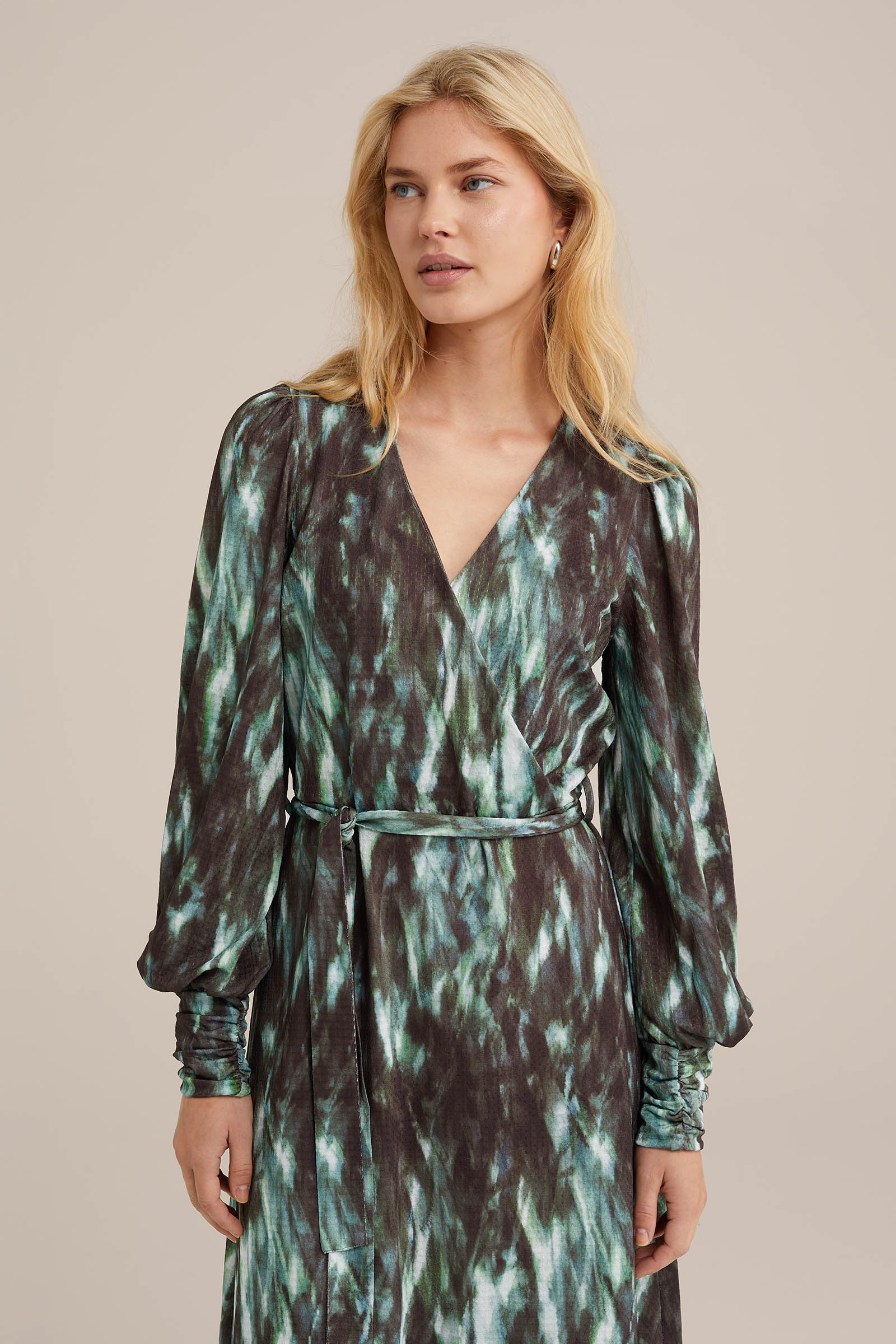 Dames jurk met dessin