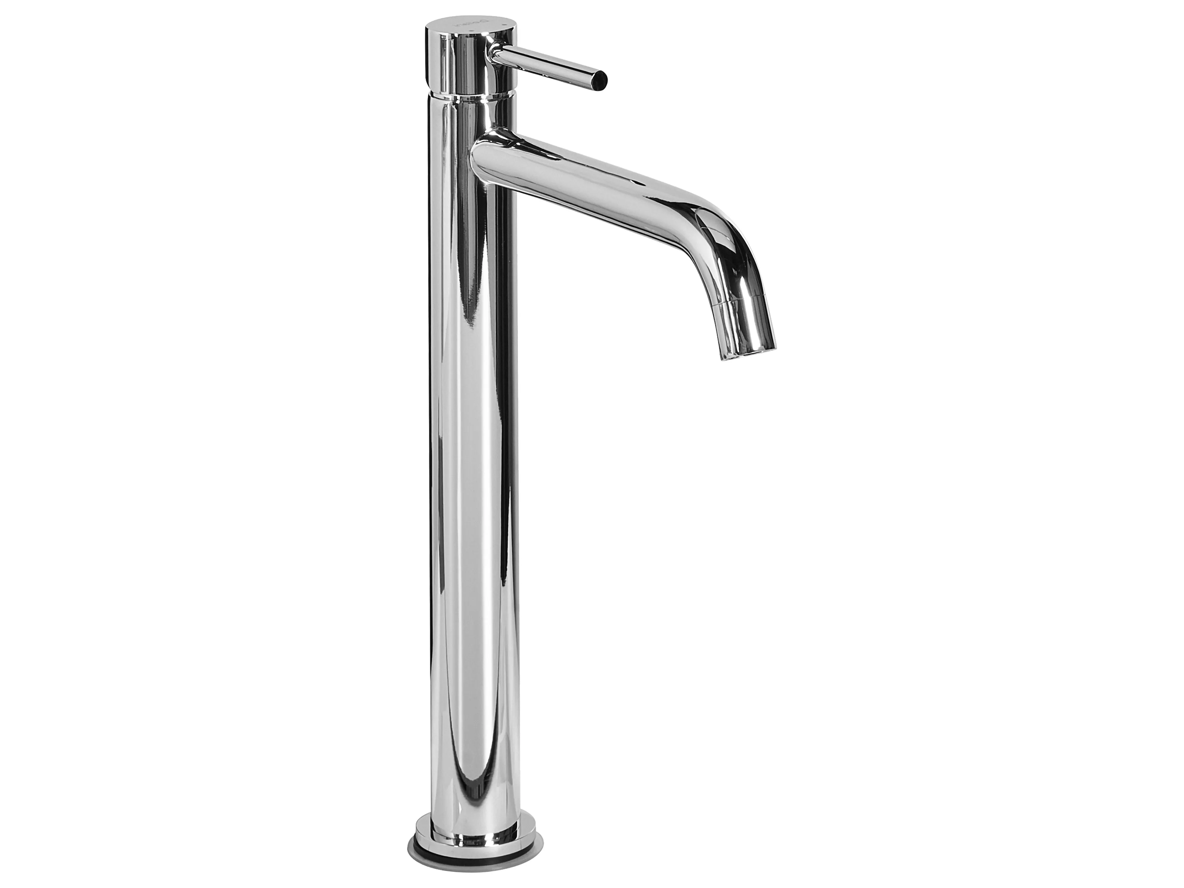 Basin Mixer Tap SALINAS Brass Silver
