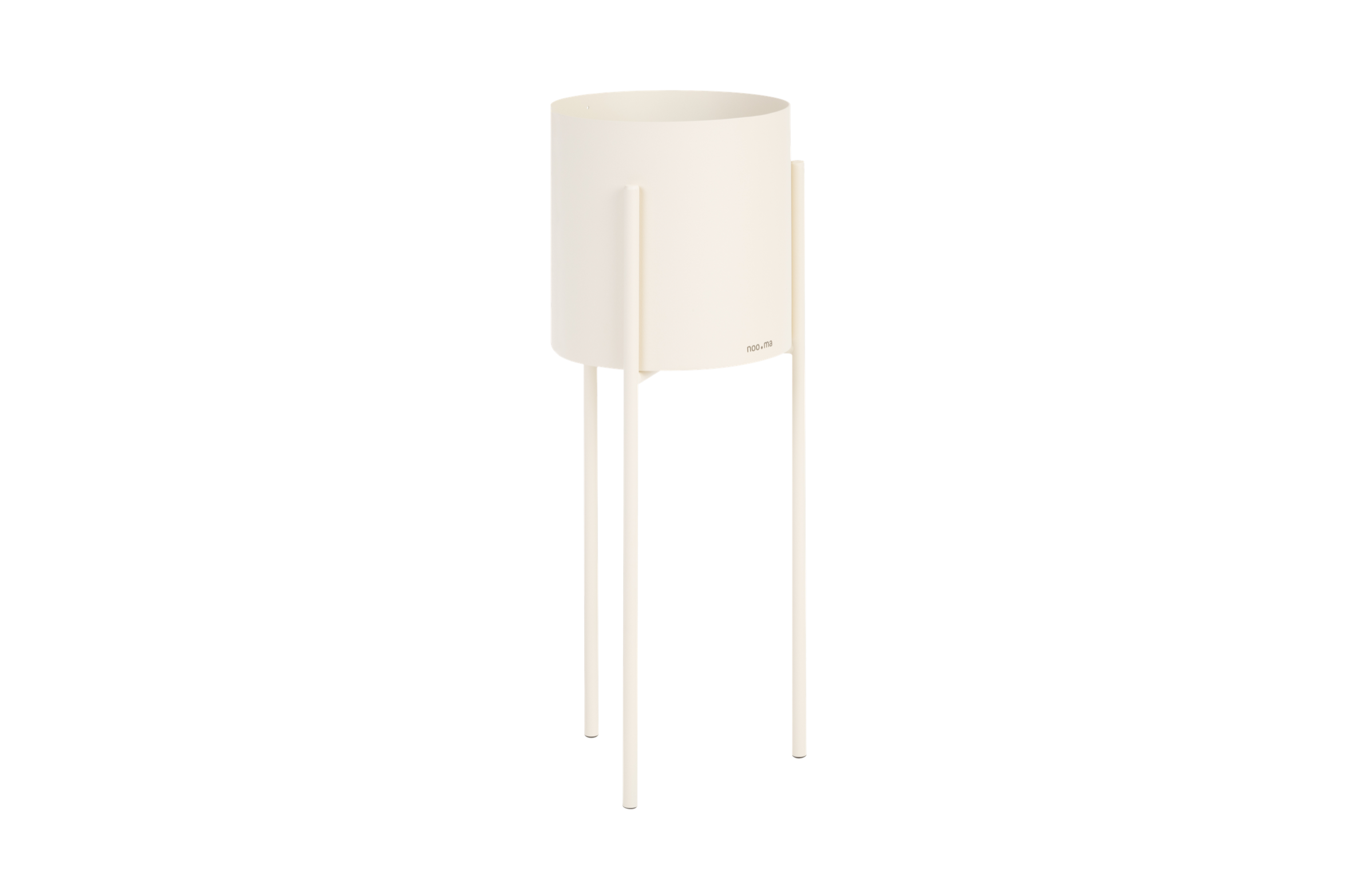 noo.ma MAKI Bloempot - lang - Piazza Beige