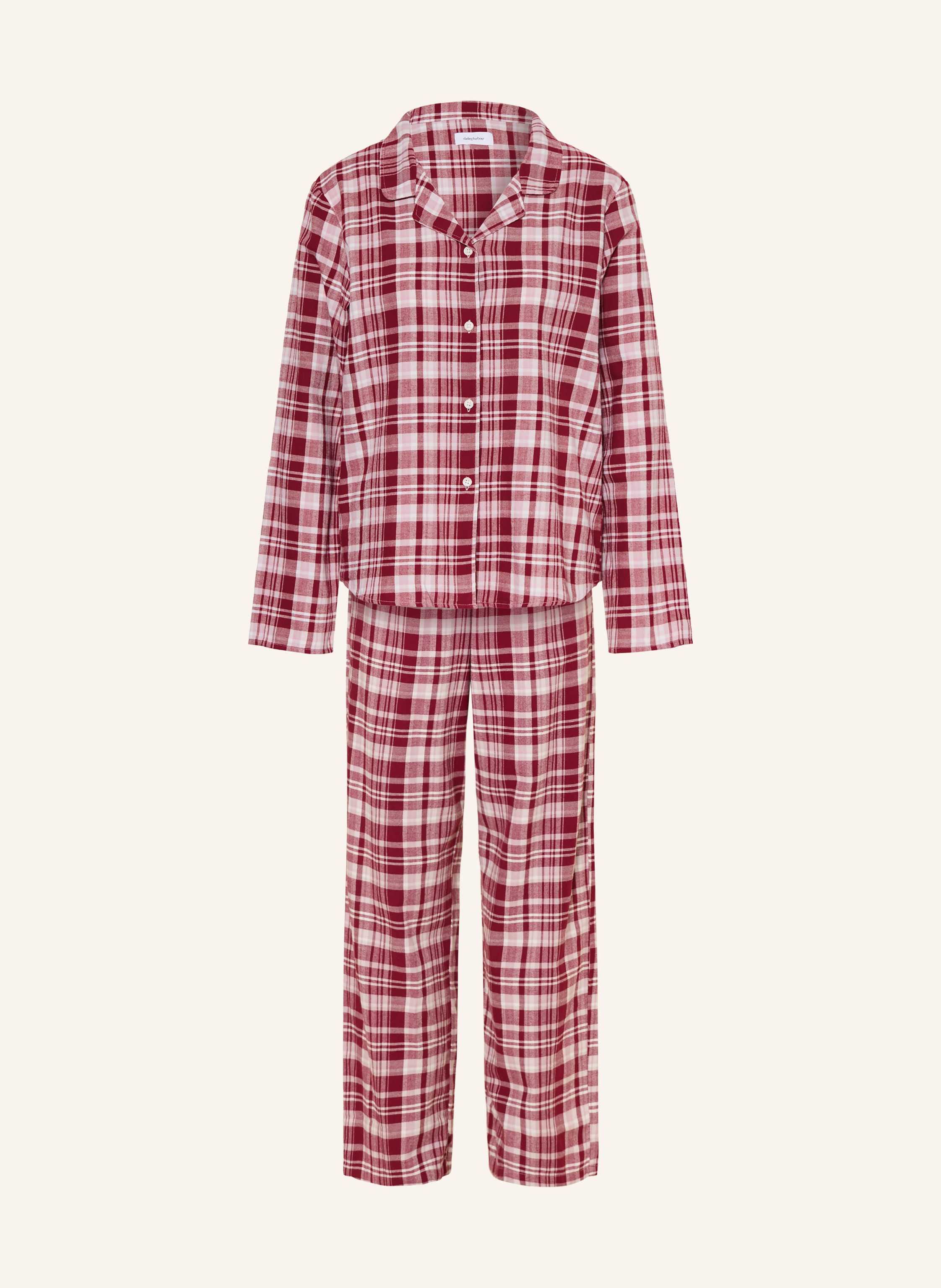 darling harbour Schlafanzug aus Flanell