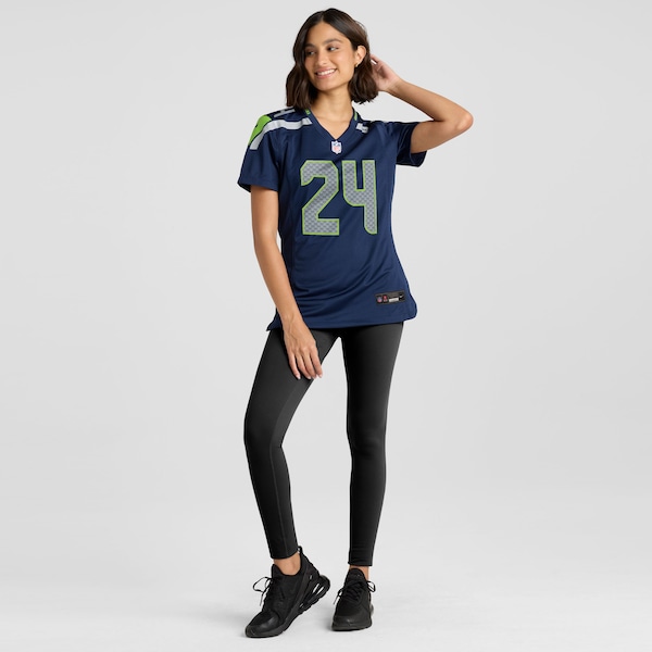 K'Von Wallace Seattle Seahawks Nike Women's Team Game Jersey -  College Navy