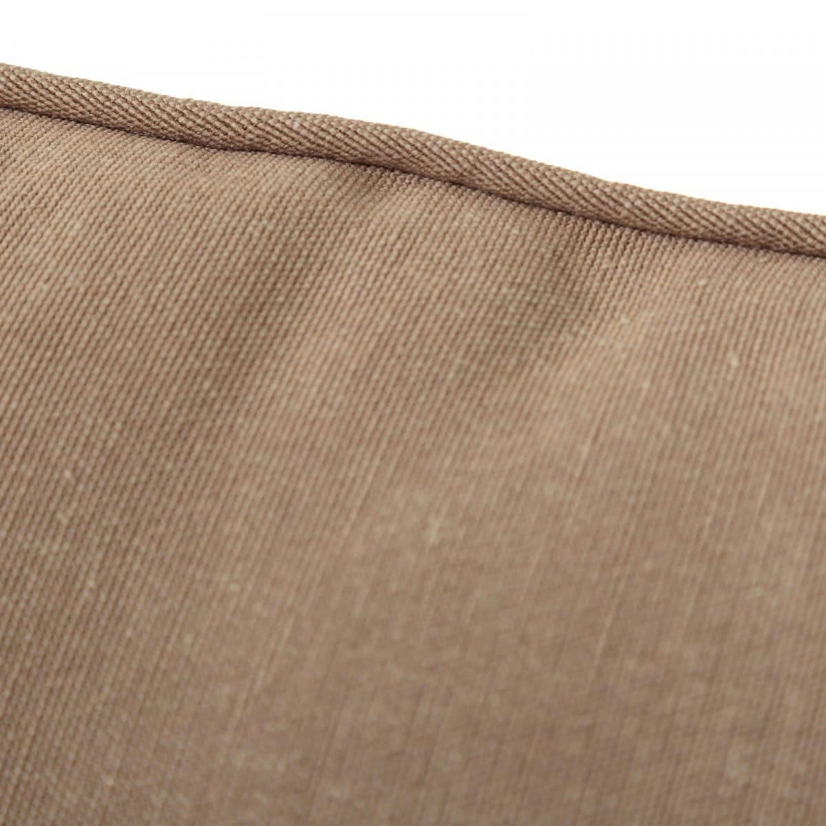 - Coussin carré coton et polyester beige - 45x45cm