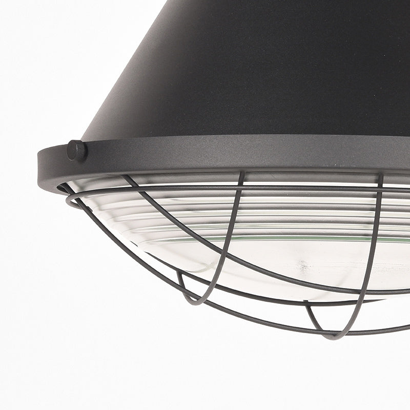 Label51 Hanglamp Duisburg - Zwart Metaal - 50x50x50cm