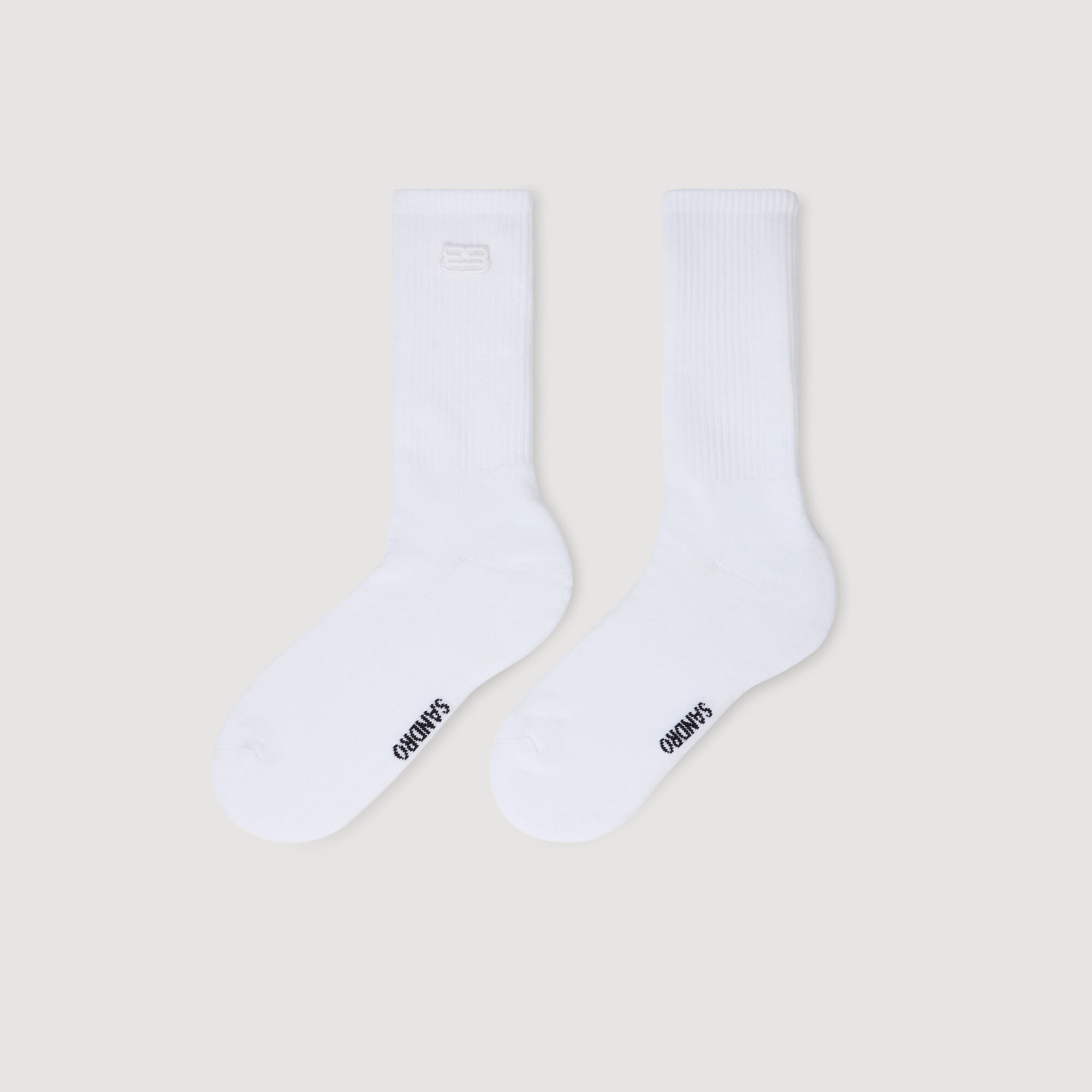 Chaussettes brodées