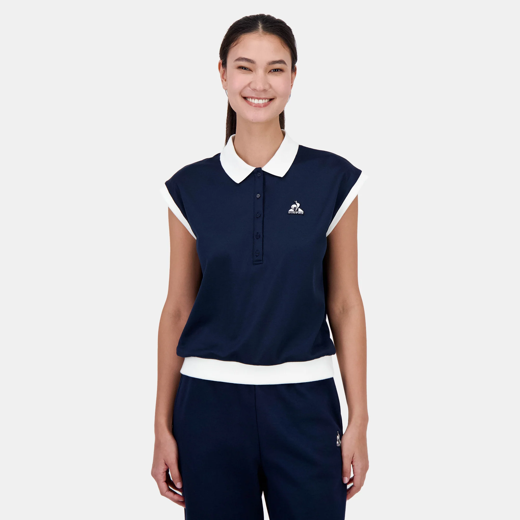 Polo sans manche Femme Héritage