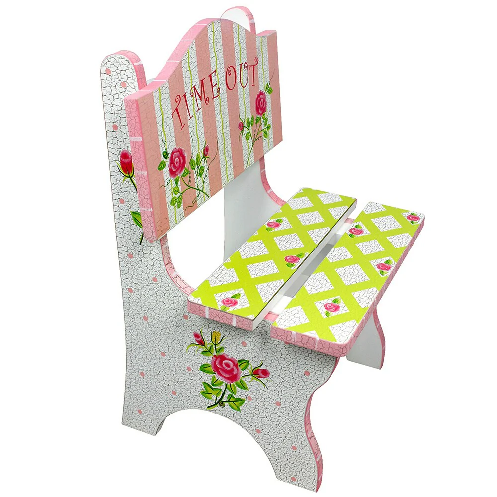 Fantasy Fields Crackled Rose Time Out Chair