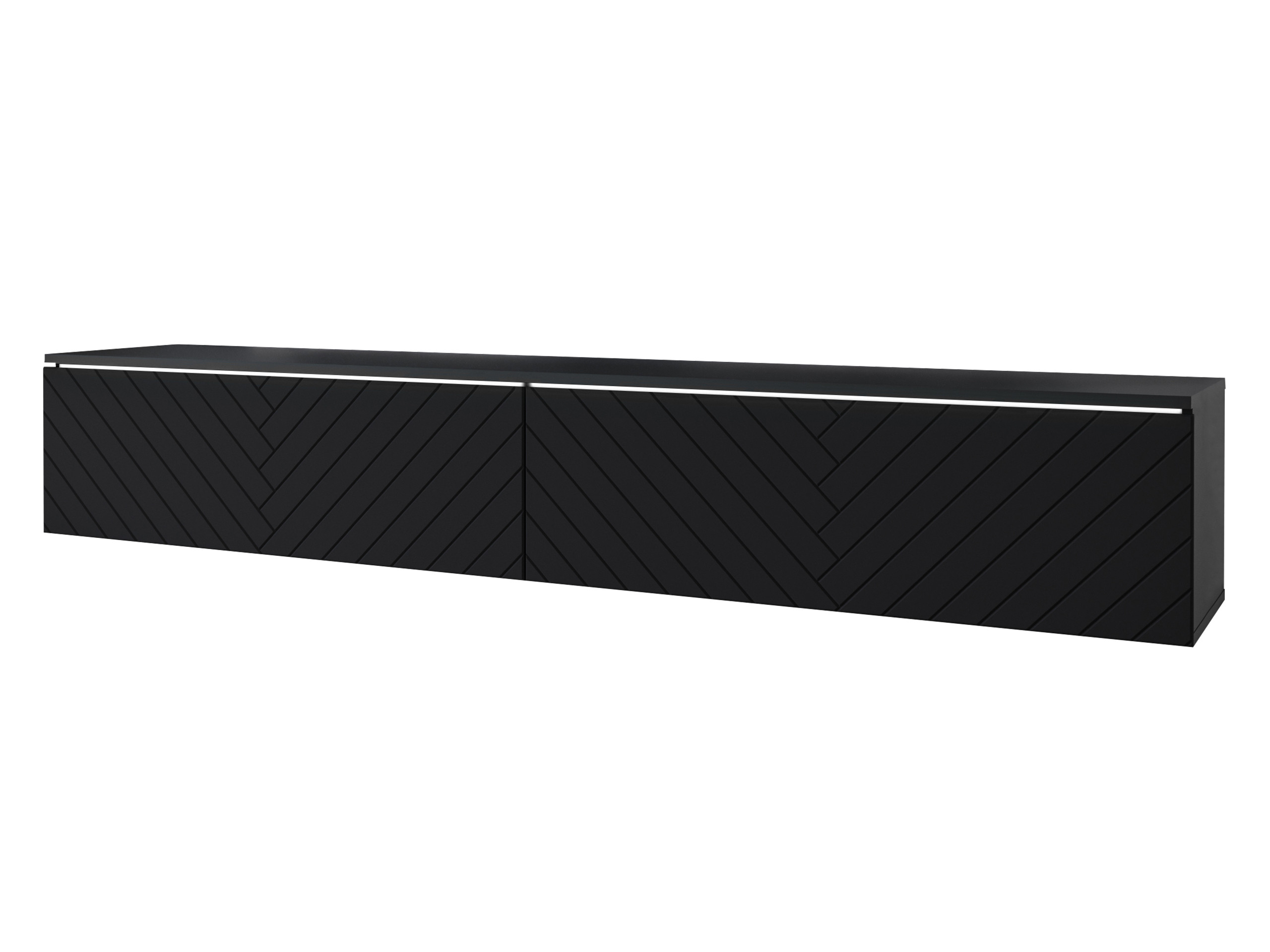 Szafka RTV D180 MDF, z oświetleiem LED