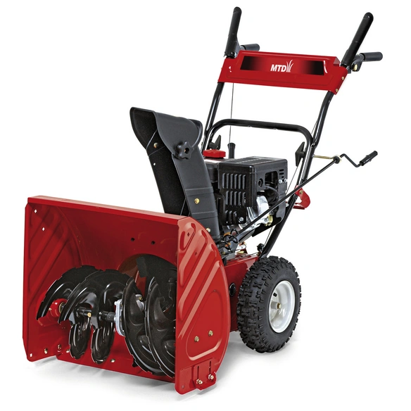 Benzin-Schneefräse »ME 61«, 4 kW, 2-stufig, Tankinhalt: 2 l