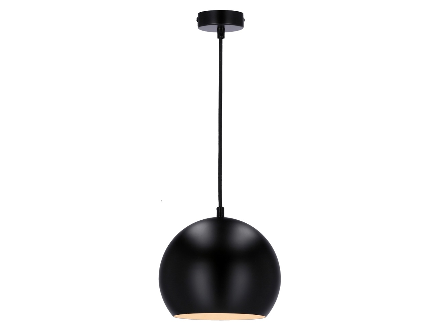 Lampa wisząca Flen II metalowa czarna