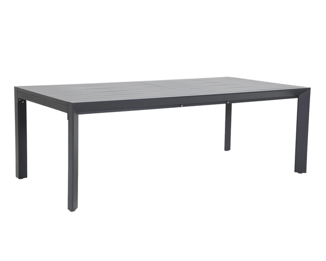 Jette 12 Seater Extension Dining Setting Bundle - Gunmetal Grey