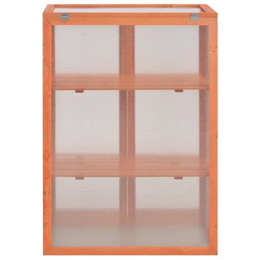 NNEVL Greenhouse Wood 75x47x109 cm