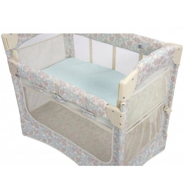 Arm's Reach Damask Mini Arc Co-Sleeper