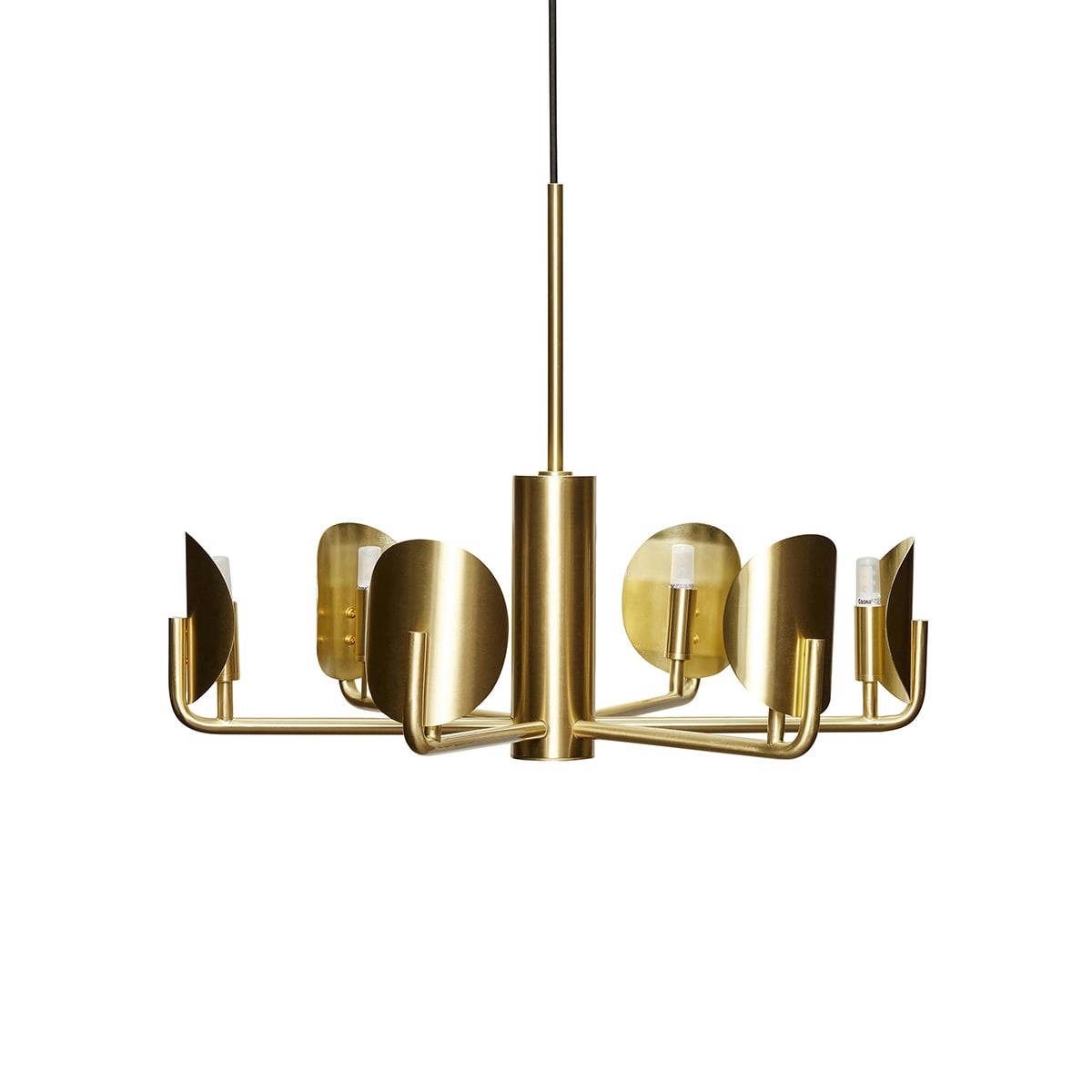 POMP - Lustre en fer laiton