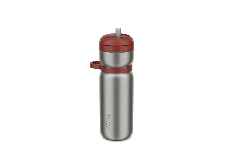 isoleerfles twist sport 600 ml - mountain red