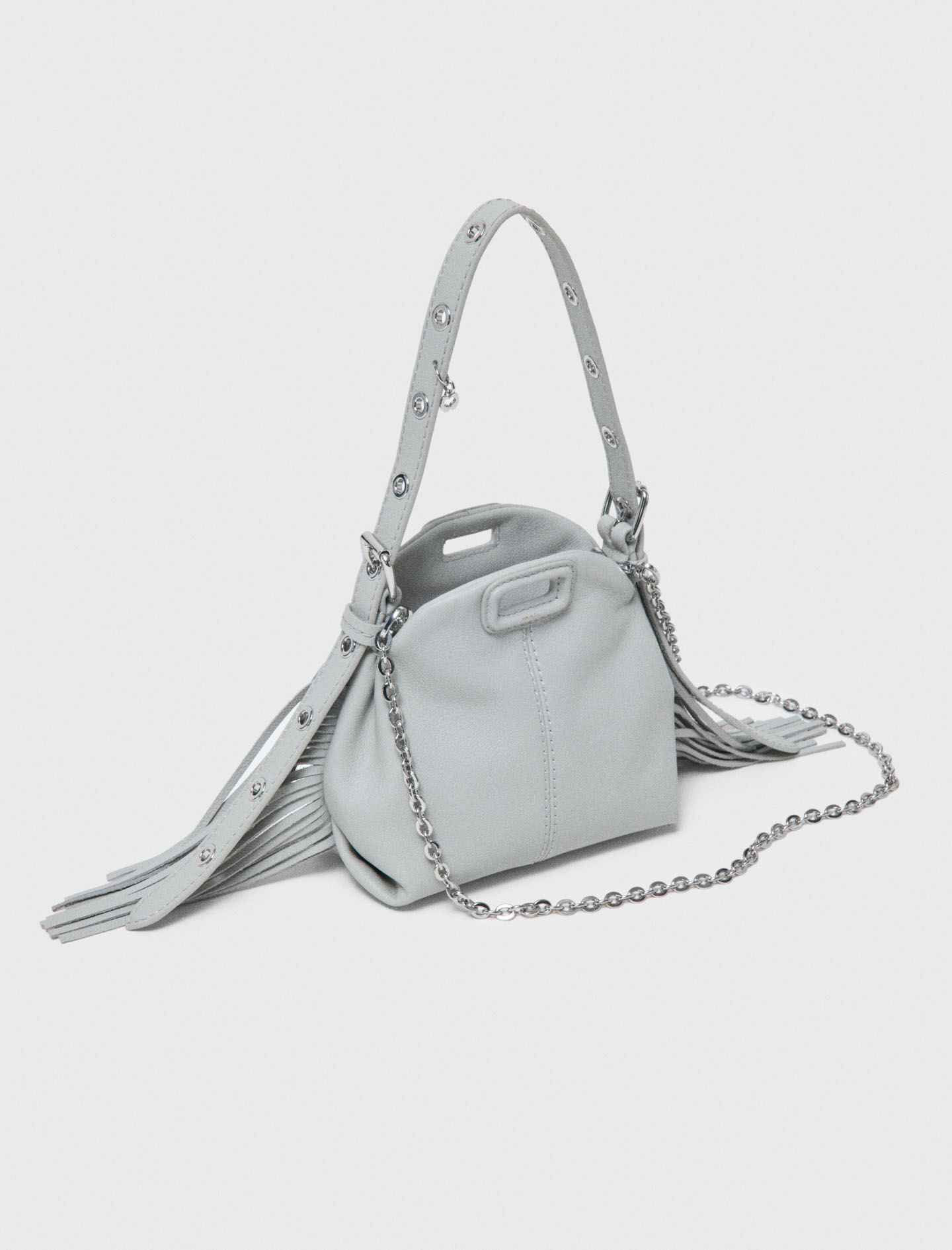 Sac Miss M micro en cuir grainé